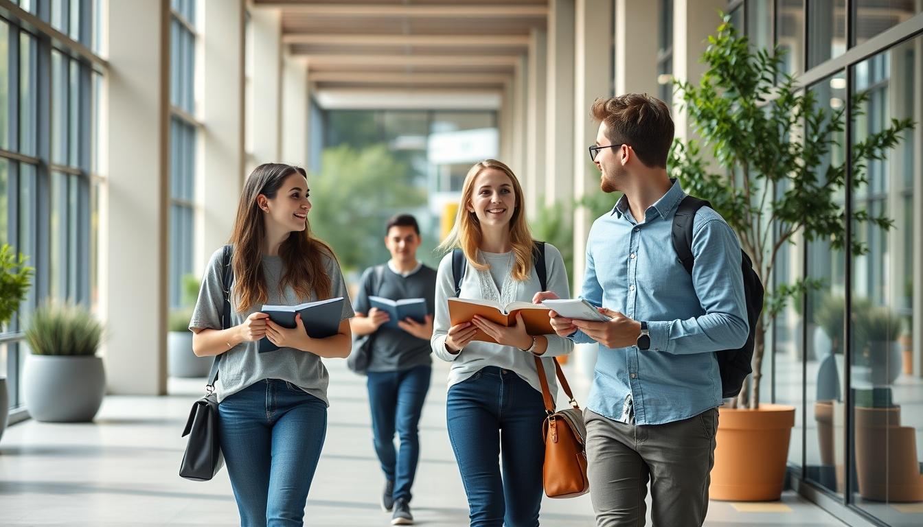 Students and educational resources in a modern learning environment